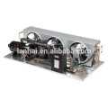 r404a lanhai mini compressor type condensator unit for commercial retail refrigerator island display cooler